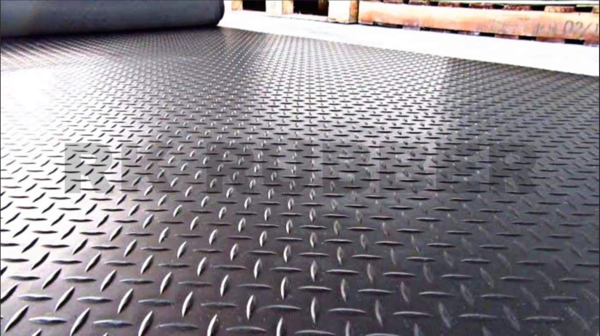 Diamond Type Rubber Matting Roll