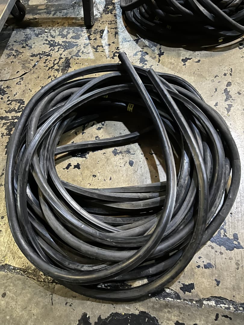 Rubber Hose Coiled