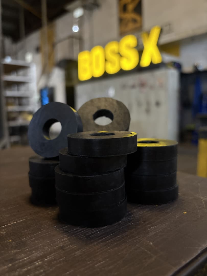 Rubber Pads Circular Thick