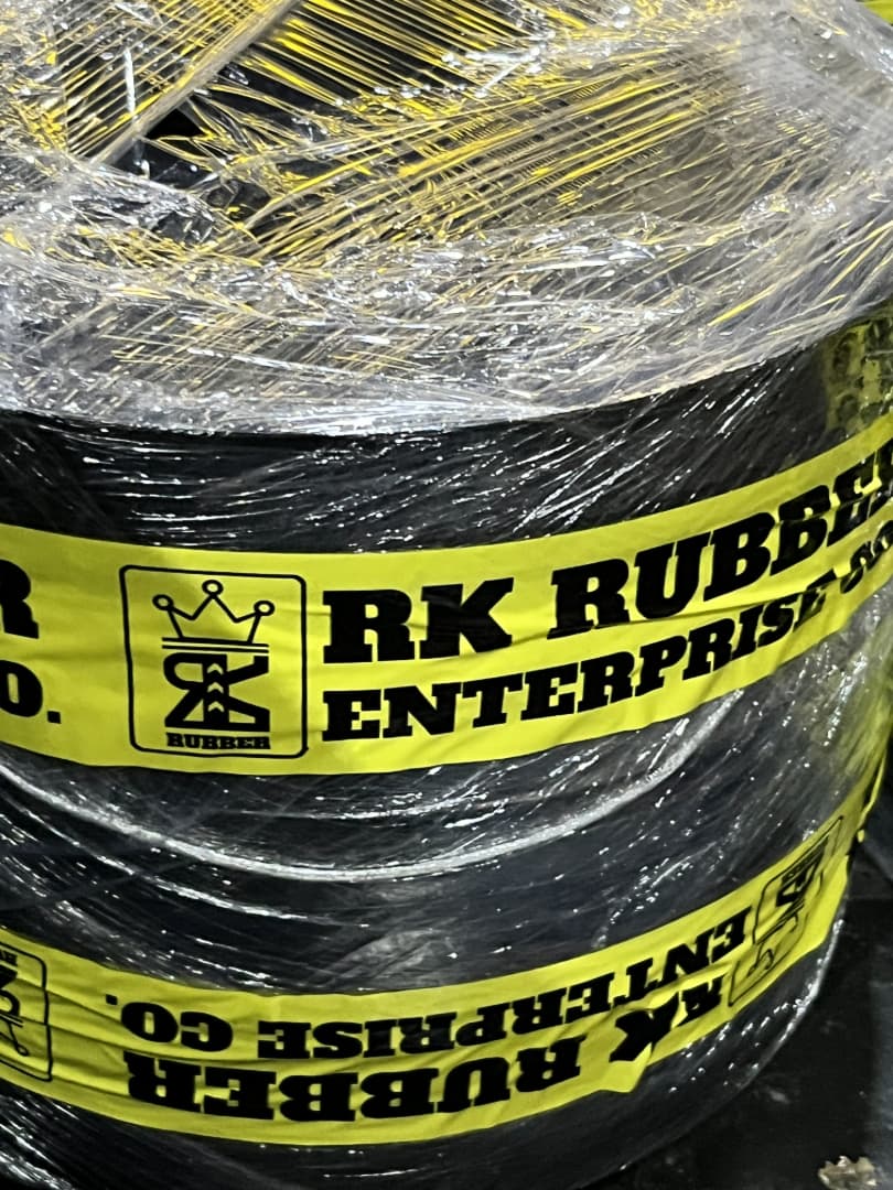 Rubber Sheet Rolls Wrapped