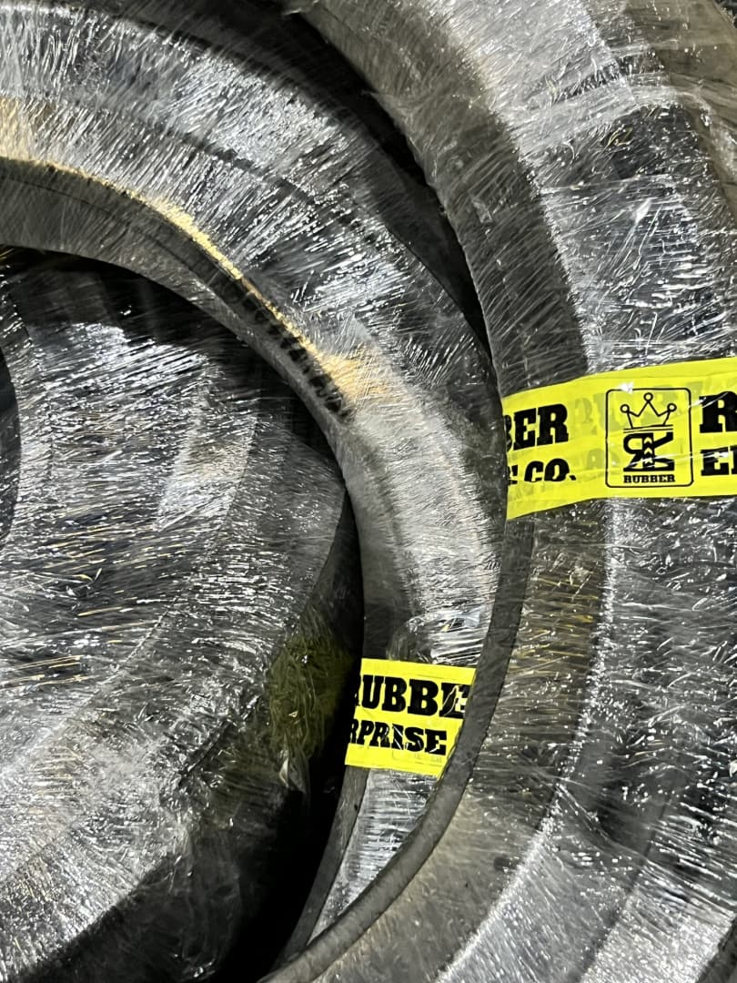 Rubber Sheet Rolls Yellow Tape